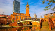 Pictured: Manchester, which is aiming for net-zero by 2038